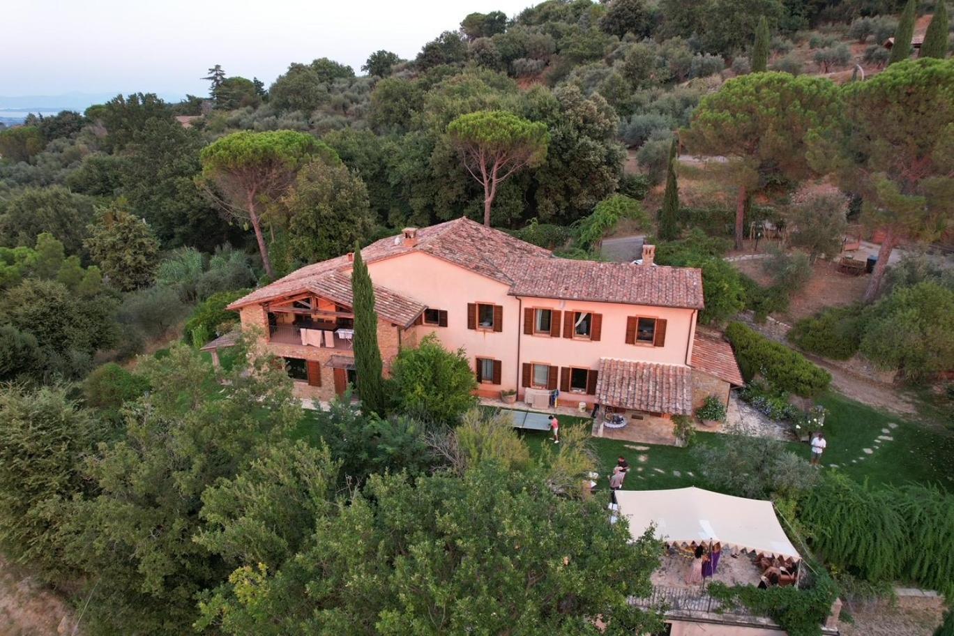 Tartagli Luxury Villa With Pool - A Fontanaro Property Paciano Εξωτερικό φωτογραφία