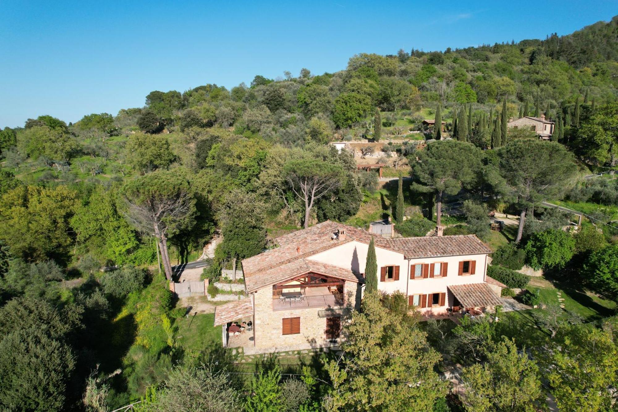 Tartagli Luxury Villa With Pool - A Fontanaro Property Paciano Εξωτερικό φωτογραφία