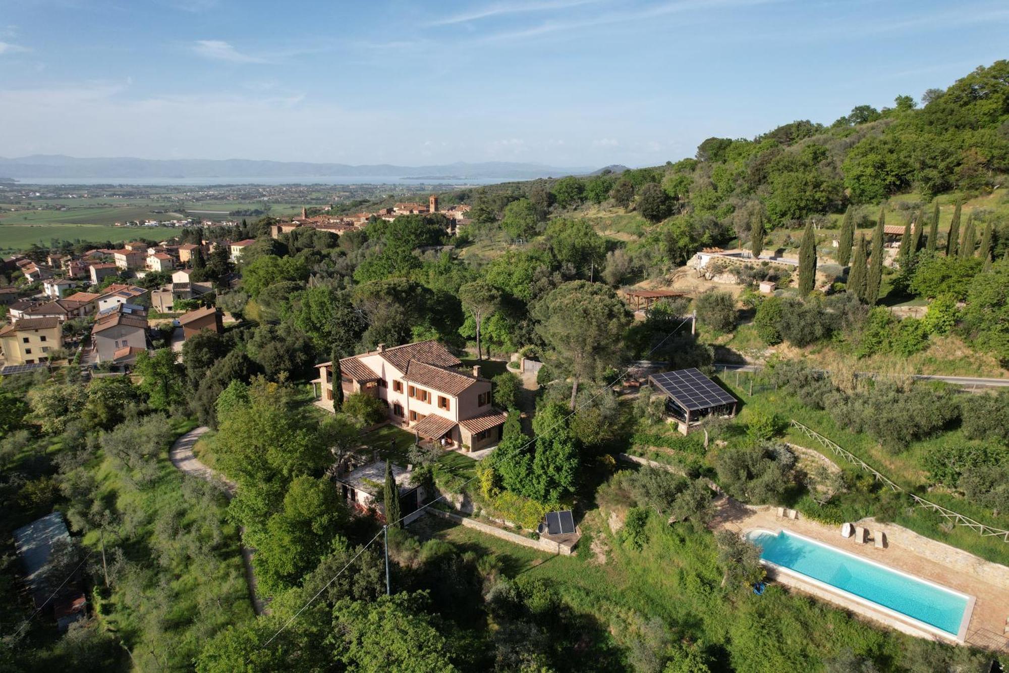 Tartagli Luxury Villa With Pool - A Fontanaro Property Paciano Εξωτερικό φωτογραφία